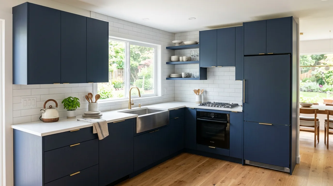 Kitchen Cabinet Wrapping